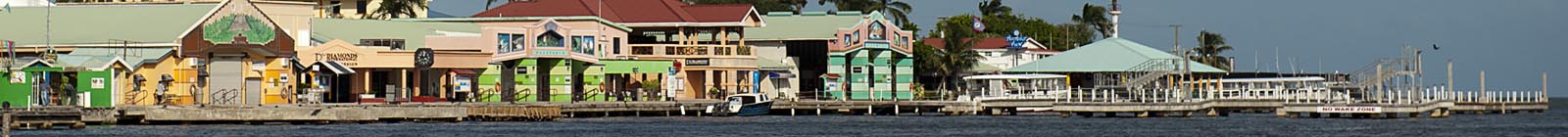 Belize City waterfront - Banner