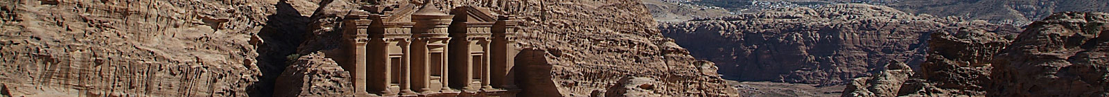 Jordan, Al-Ayr, Monastery Petra.