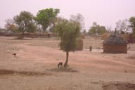 Dust Harmattan in Buskina Faso