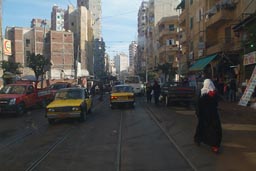 Busy street Alexandria.