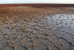 Salt Water Earth crust formations.