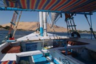 Felucca trip Aswan.