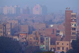 Cairo smog and smog.