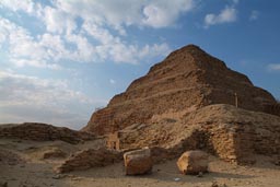Djoser step pyramid Saqqara, Egypt.