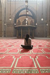 Cairo, Sultan Hassan mosque.