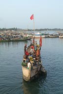 Elmina, Ghana, Fishing boats