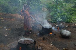 Ghana, Extradition of white palm oil.