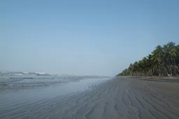 Ghana beach morning