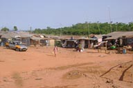 Abotoase village on Lake Volta