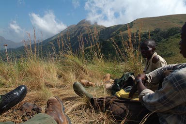 Mount Nimba, Guinea Foretiere, boots.