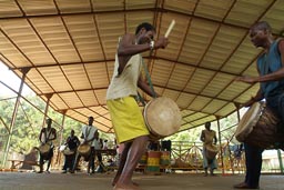 Ballet Sanke, djembe and sangban, Conakry, Guinea.