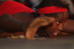 Child Acrobats, National Percussion Competition Conakry.