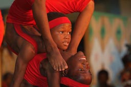 Child Acrobats Competition.