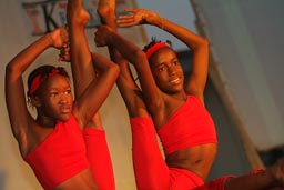 Child Acrobats, National Percussion Competition Conakry.