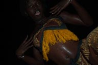 Cloe, Aminata Soumah, dancer, Ballet Sanke, Conakry Guinea, Guinee, island of Kassa performance.