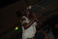 Danse des hommes forts, Danse of the strong men, male dansers, Ballet Sanke, Conakry Guinea, Guinee, island of Kassa performance.