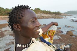Bofe Camara, Rasta Haircut, Guinea.