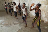 Ballet Sanke, Mbinti, Khadija, Rama, Cloe, Yarie, for years the same set up, Conakry.