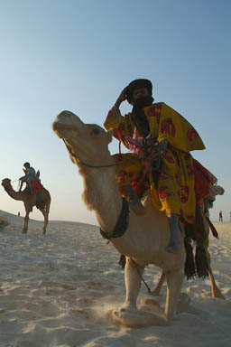 parading Tuareg, Salut.