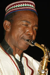 Abdoulaye Diabate Saxophone detail