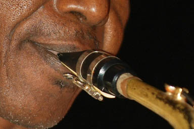 Abdoulaye Diabate Saxophone detail