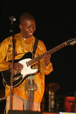 Baba Salah, guitarplayer.