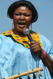Nyangara from Segou, chanteuse.