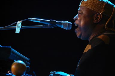 Cheick-Tidiane Seck on the Festival sur le Niger, 2008, 4th edition, Segou, Mali.