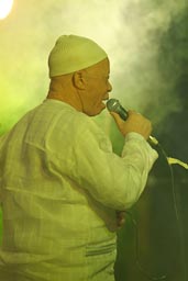 Salif Keita sur le Festival sur le Niger, 2008, 4th edition, Segou, Mali.