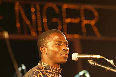 Neba Solo on the Festival sur le Niger, 2008, 4th edition, Segou, Mali.