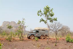 6x6 Land Rover, not the Balfing nature reserve, around Koundian, Mali.