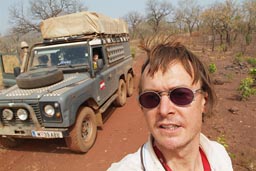 6x6 Land Rover nature reserve, around Koundian, Mali.