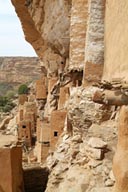 Old Telly settlement, graneries in Dogon cliff.