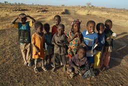 Dogon School children. 