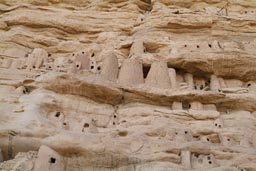 Tellem houses, Irelli. Dogon Land.