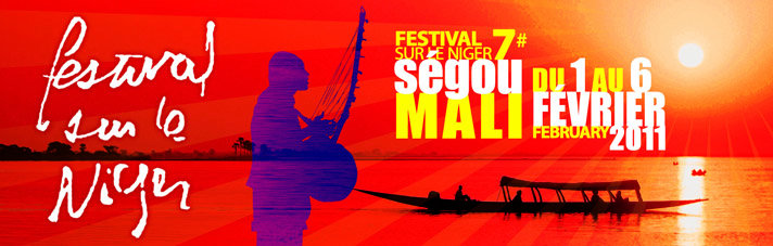 Festival Segou sur le Niger 2011 7th edition poster