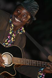 Adama Yalomba still smiles.