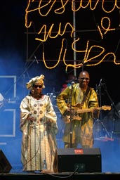 Amadou, Mariam, Segou, Festivel sur le Niger 2011.