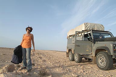 Road Western Sahara