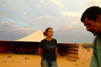 Bedouin camp