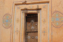 door/portal painted, Oualata