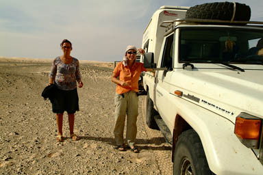 Hasna and Birgit before Cruiser before Tichit