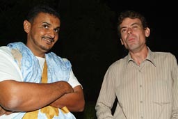 Sidi Mohamed and Herman from Auberge Sahara