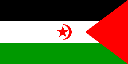 Flag Western Sahara (Polisaria)