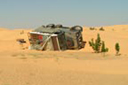 Fallen down Land Rover