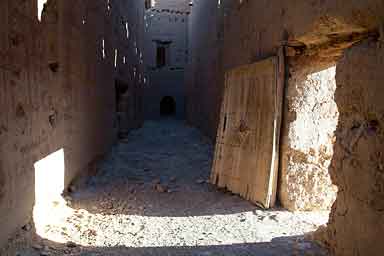 Kasbah and door near Tamnougalt