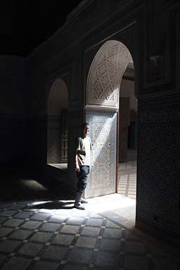 inside the Kasbah, Mike 