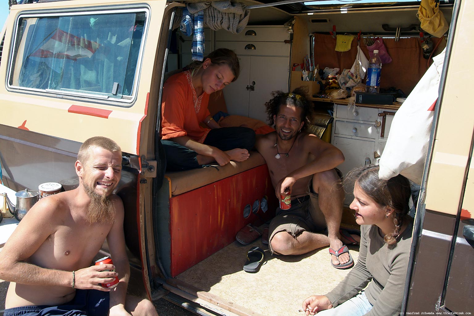 vw bus beach