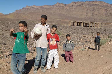 Kids in the Draa Valley