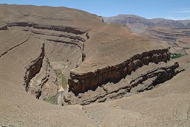 the Gorge de Dades??? later in the day